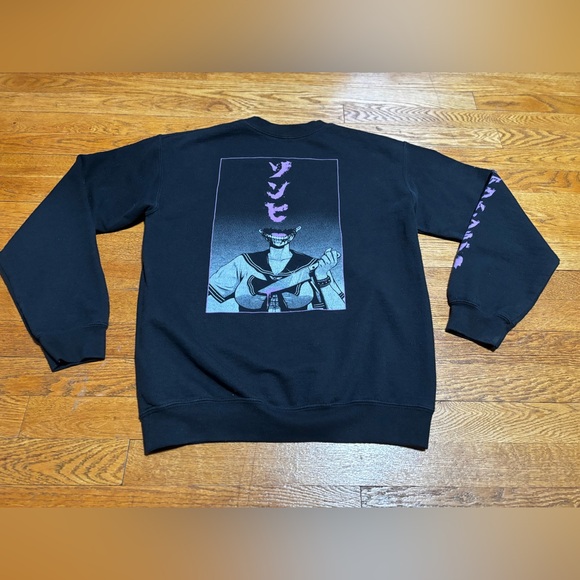 Zombie Makeout Club Poster Crewneck Sweatshirt (Small) - Picture 7 of 9